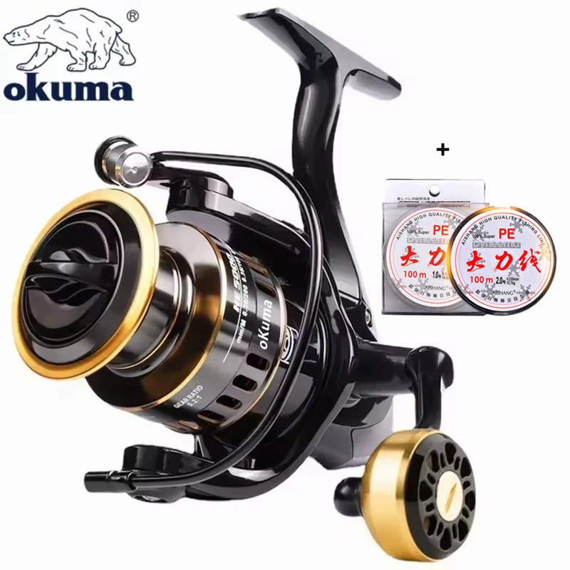 Surf Reel - OKUMA NEUE Angelrolle Spinnrolle mit Metallspule