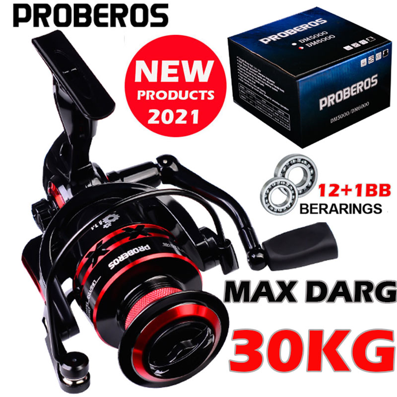 Trolling Reel - PROBEROS Spinnrolle 9–23 kg Max Drag