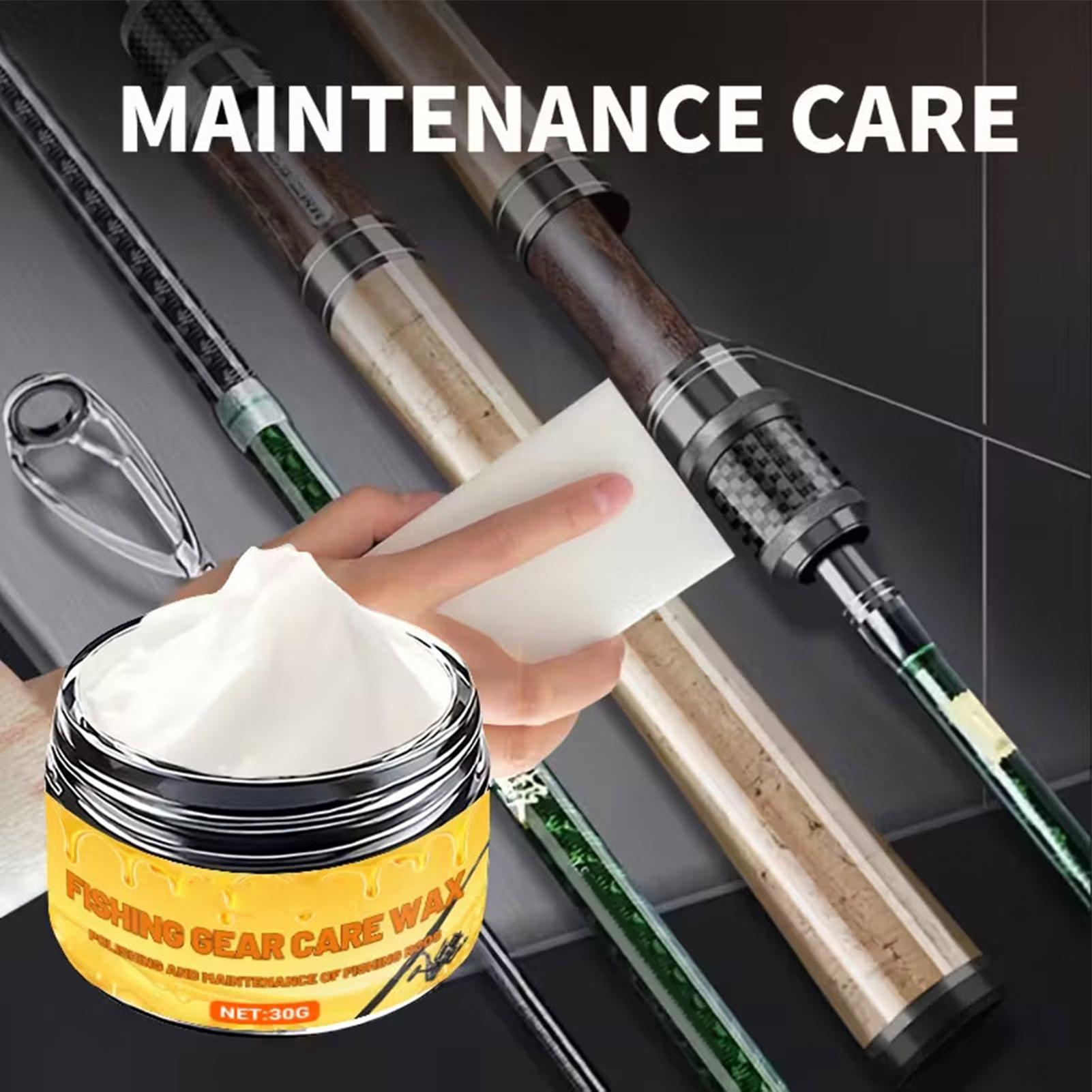 Reel Grease - Angelrollenfett, vielseitig einsetzbar, langlebig, Getriebepflege, Wachs,