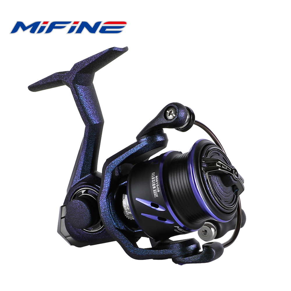 Trolling Reel - Mifine ILLUSION Angelrolle, leichte Spinnrollen, 800