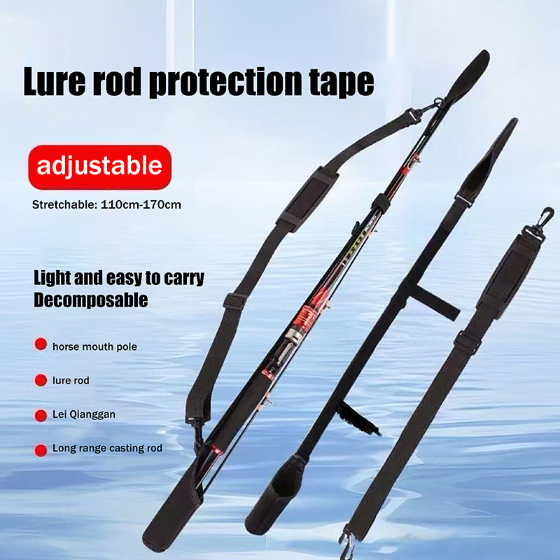 Reel Bag - ★ ▲ Verstellbare Angelruten-Aufbewahrungstasche, tragbarer Angelruten-Schultergurt,