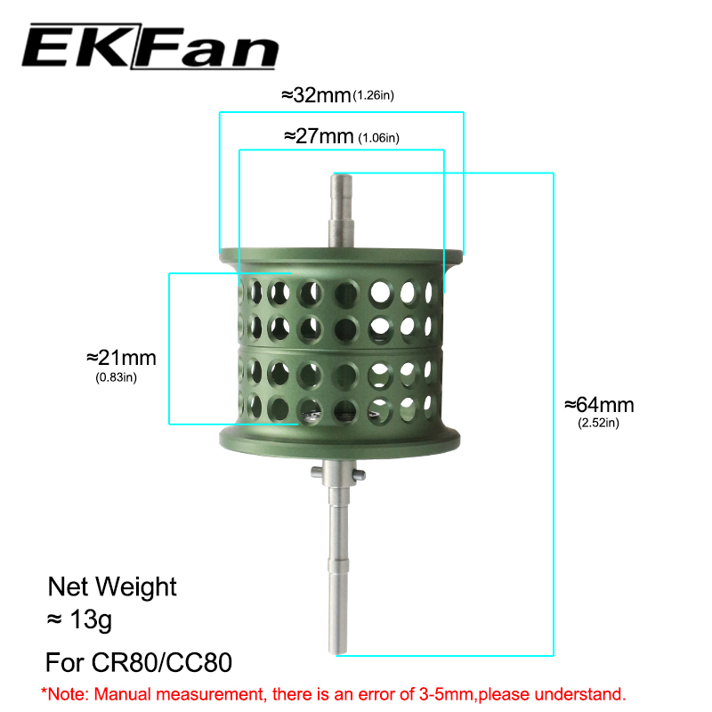 EKFan Grüner Micro Matter Thre – Reel Spare Spool Bewertung und Preis