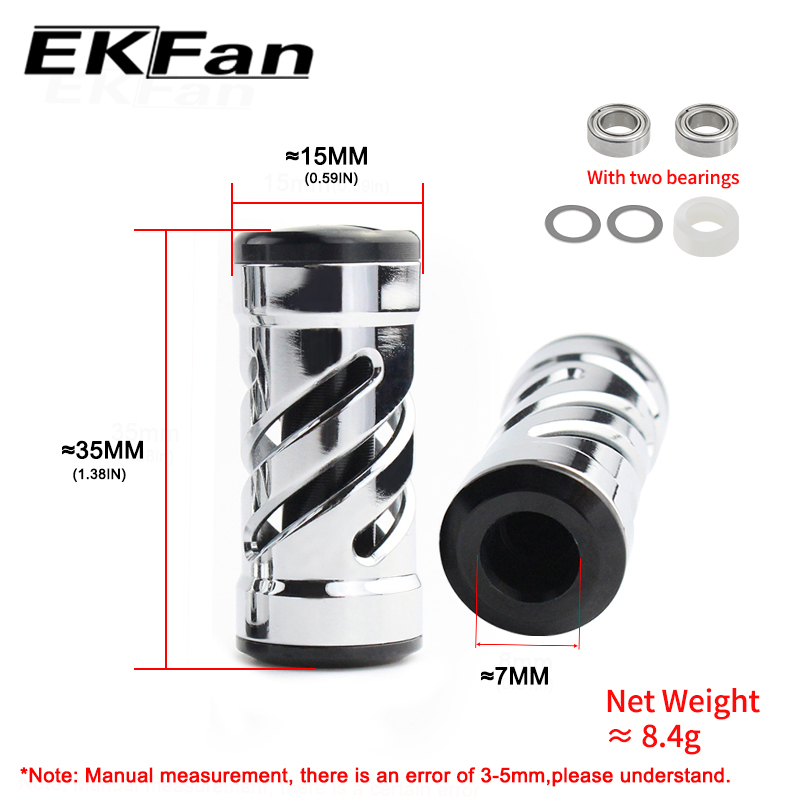 EKFan Angelrollenknopf aus Alu – Spinning Reel Bewertung und Preis